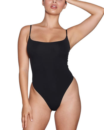Skims Fits Everybody Cami Bodysuit Onyx