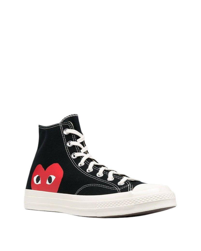 Converse x Comme Des Garcons Play High Top Sneakers Black
