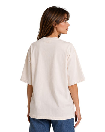 AMI Paris Exclusive Ami De Coeur T-Shirt Beige Grey Heart