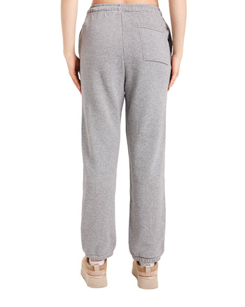 Acne Studios Frack Face Cotton Sweatpants Grey Melange