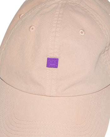 Acne Studios Micro Face Patch Cap Dusty Beige