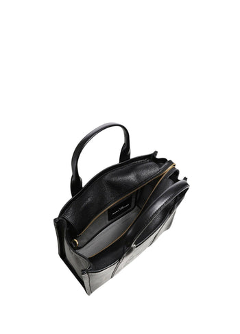 Marc Jacobs Leather Small Tote Bag Black