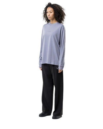 Acne Studios Simple Logo Long Sleeve Dark Grey