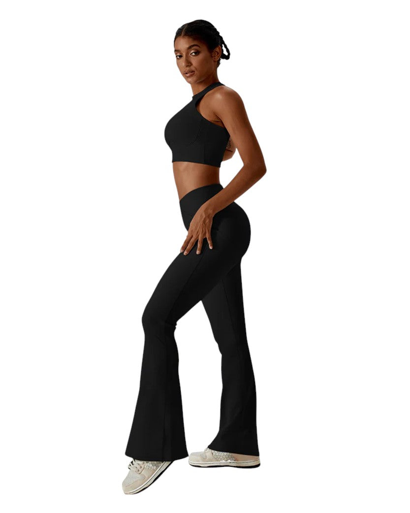 Топ Alo Yoga Fitness Top Black 833341-BK | SSTORIES