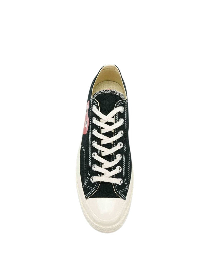 Converse x Comme Des Garcons Play Low Top Sneakers Black — SSTORIES