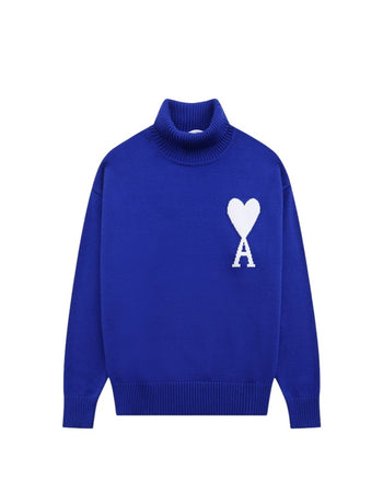 AMI Paris Ami de Coeur jumper Blue