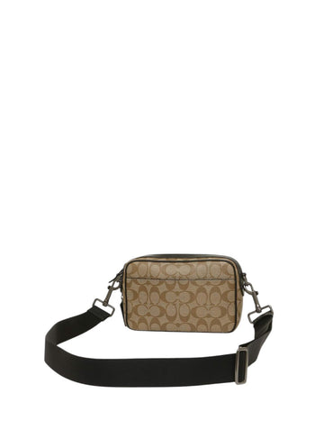 Coach Graham Crossbody Bag In Signature Canvas Tan