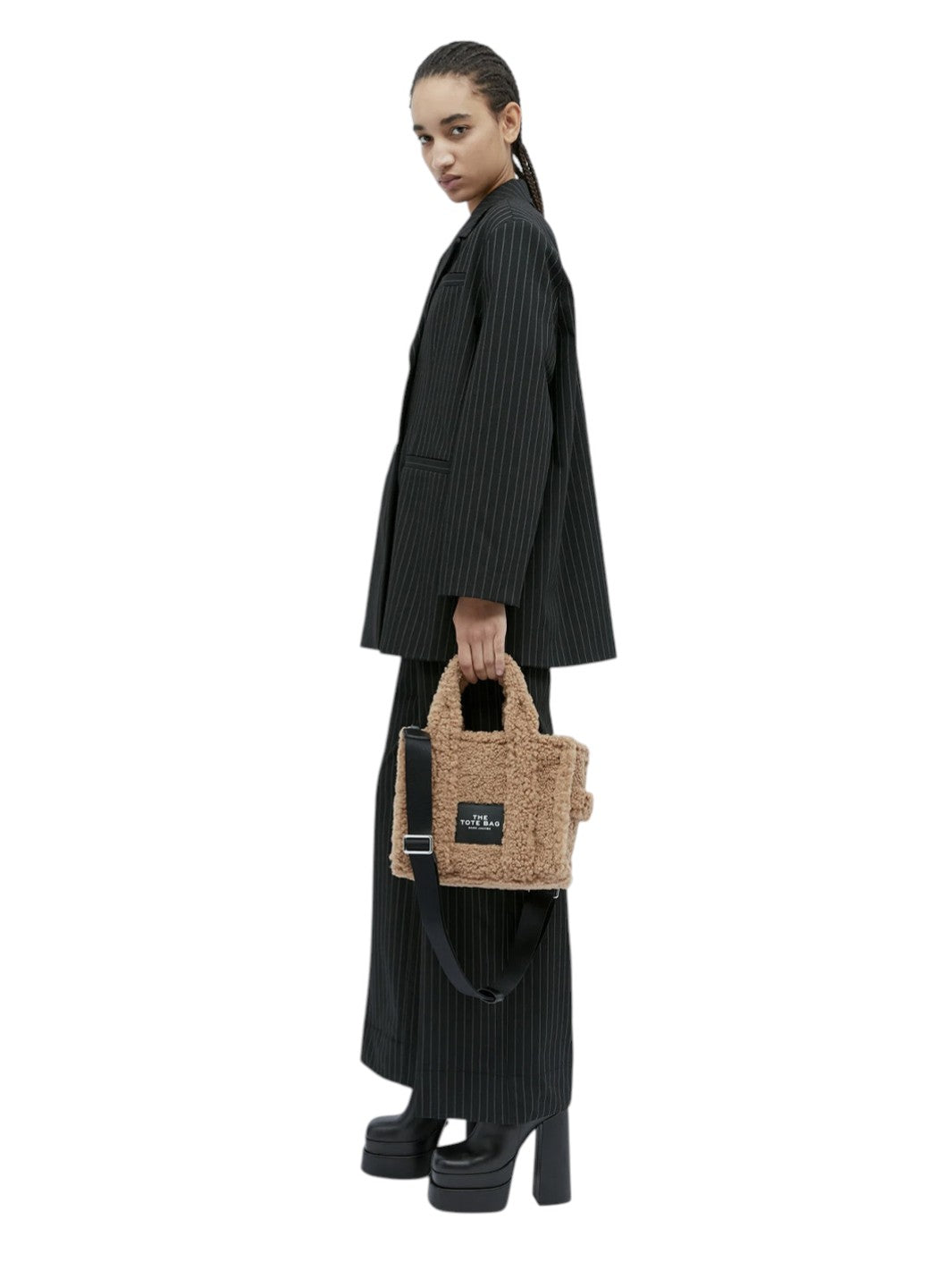 Сумка Marc Jacobs The Teddy Mini Tote Bag Beige — SSTORIES