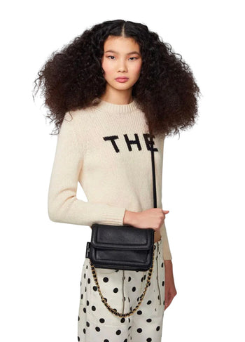 Marc Jacobs The Mini Cushion Bag Black
