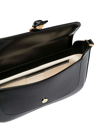 By Far Miranda Gloss Leather Black