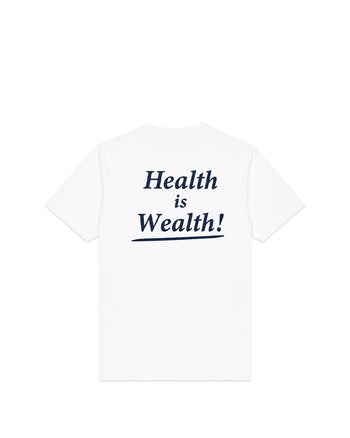 Sporty & Rich Health Is Wealth T-Shirt White