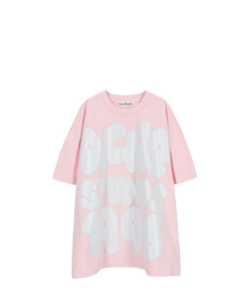 Acne Studios Eresa Cotton Jersey T-shirt Innocent Pink