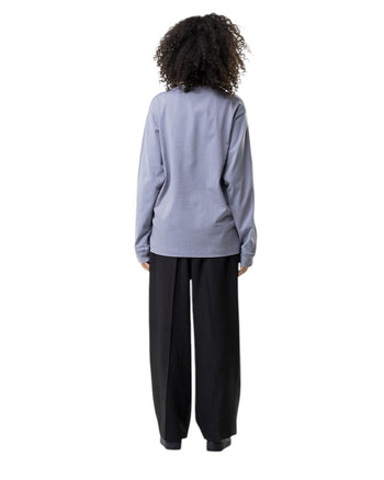 Acne Studios Simple Logo Long Sleeve Dark Grey