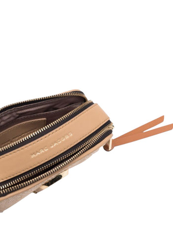 Marc Jacobs The Mixed Media Snapshot Natural Multi