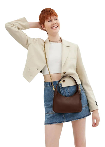 Coach Brooklyn Shoulder Bag 23 Maple