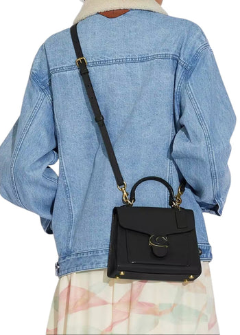Coach Tabby Top Handle 20 Black