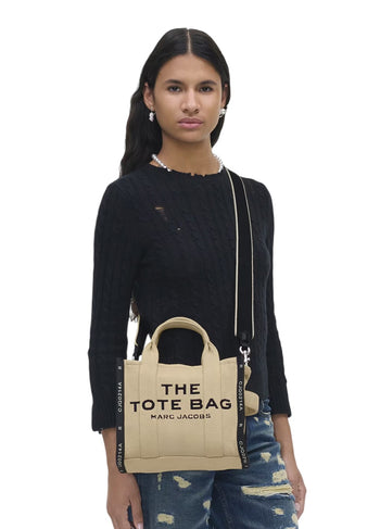 Marc Jacobs Jacquard Mini Tote Bag Warm Sand