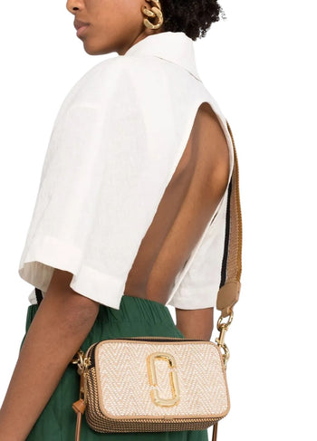 Marc Jacobs The Mixed Media Snapshot Natural Multi