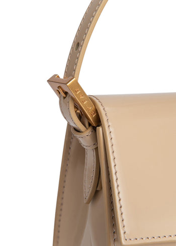 By Far Fran Semi Patent Leather Kraft