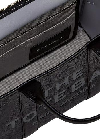 Marc Jacobs Leather Small Tote Bag Black