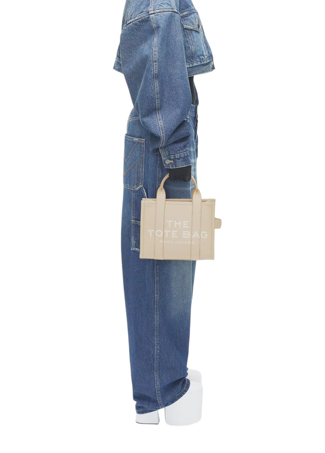 Сумка Marc Jacobs Leather Mini Tote Bag Twine — SSTORIES
