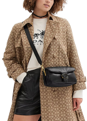 Coach Pillow Tabby Shoulder Bag 26 Black