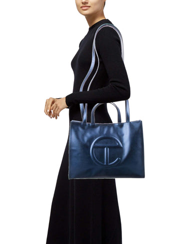 Telfar Medium Shopping Bag Cobalt
