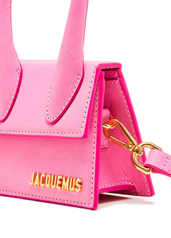 Jacquemus Le Chiquito Mini leather bag Pink