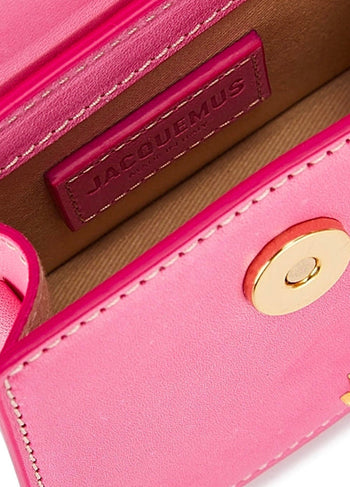 Jacquemus Le Chiquito Mini leather bag Pink