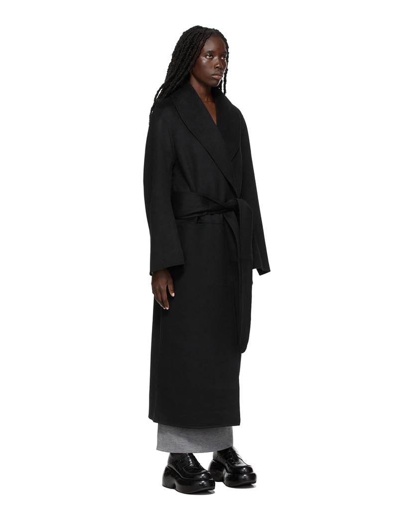 Toteme Robe Coat Black