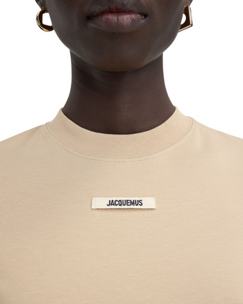 Jacquemus Les Classiques The Gros Grain T-Shirt Naturals