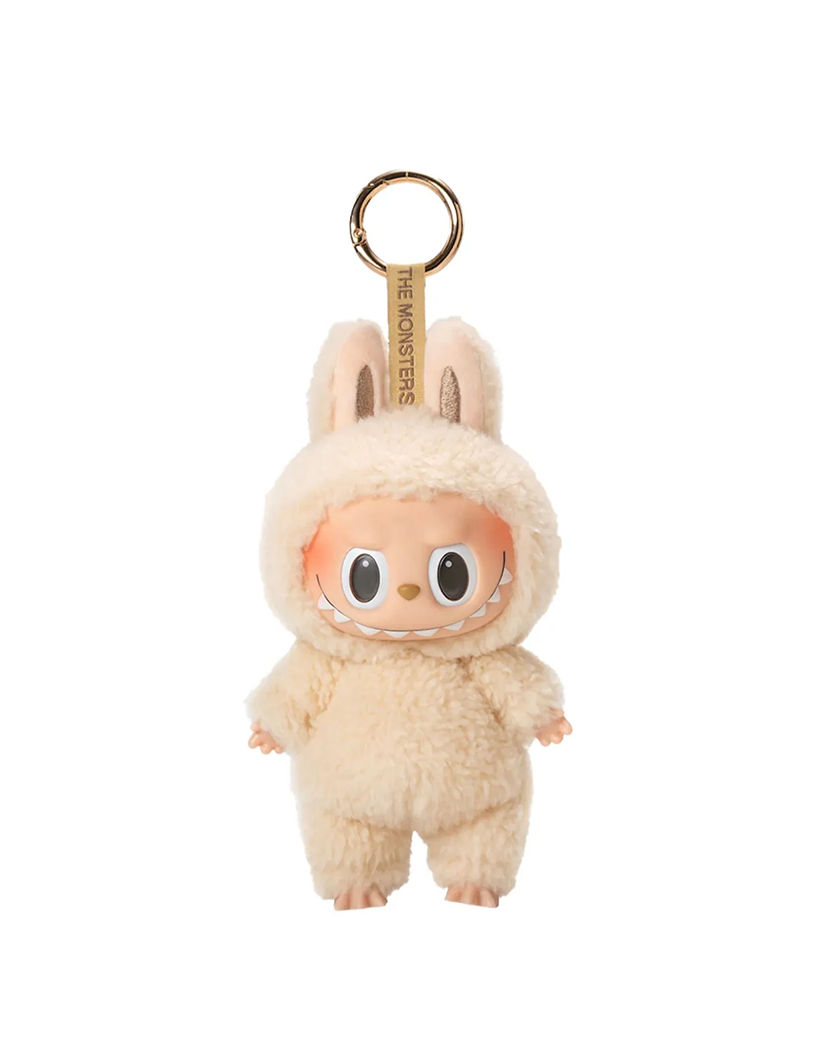 Pop Mart Labubu The Monsters Exciting Macaron Vinyl Plush Soymilk