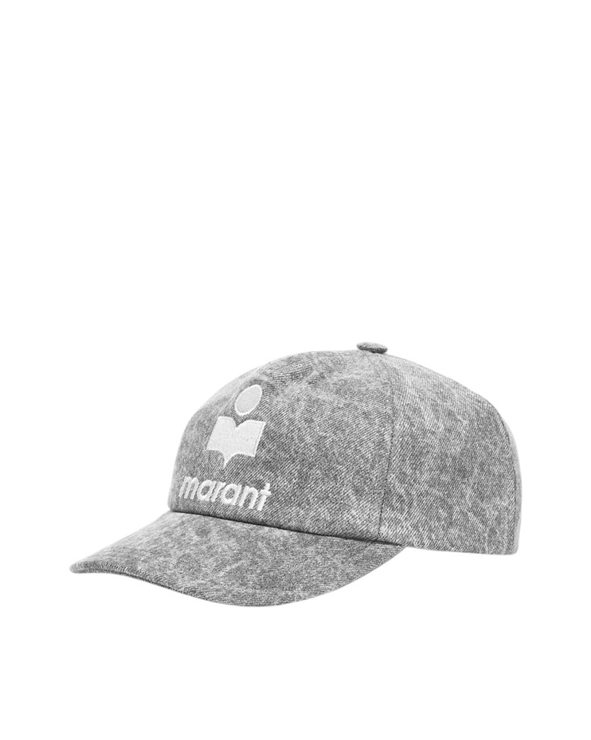 Isabel Marant Tyron cotton baseball cap Washed Grey