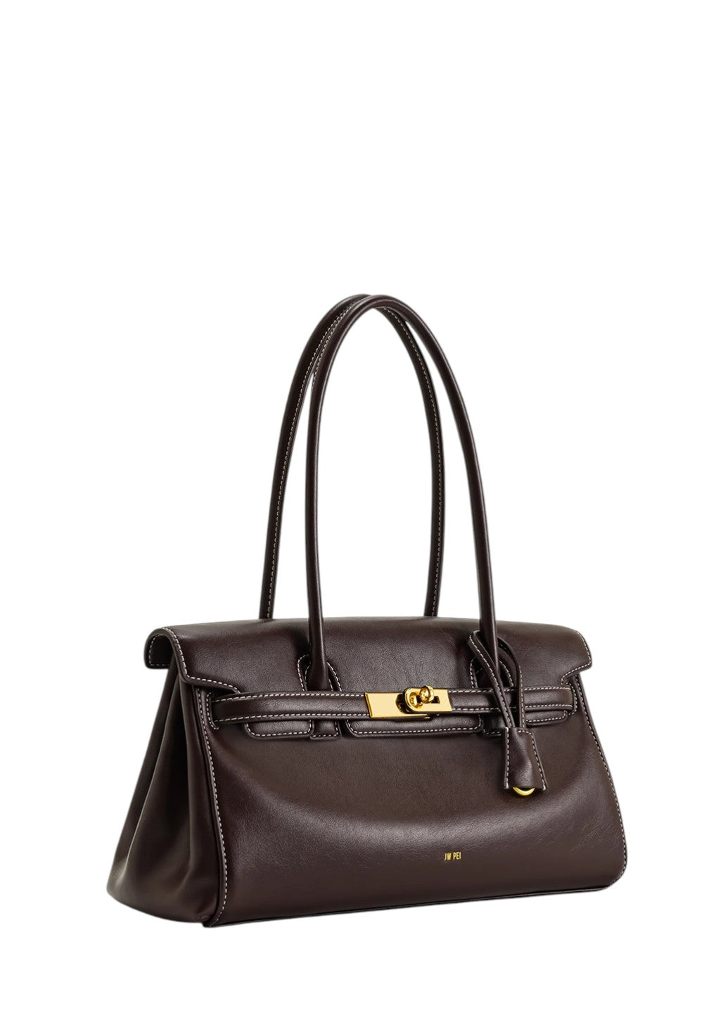 JW PEI Yara Shoulder Bag Dark Brown