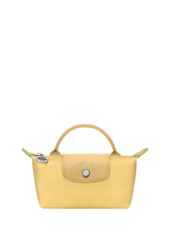 Longchamp Le Pliage Green Pouch With Handle Whead