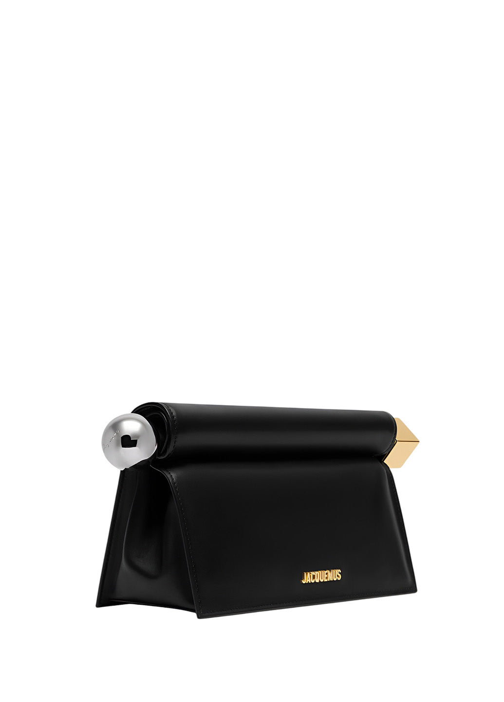 Jacquemus The Rond Carre Clutch Black