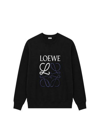 Loewe Anagram Sweatshirt Black