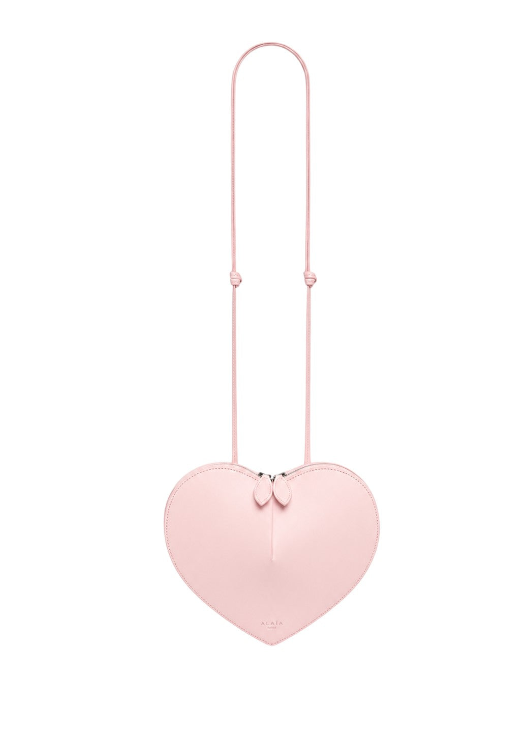 Alaia Le Coeur Bag in Calfskin Pink