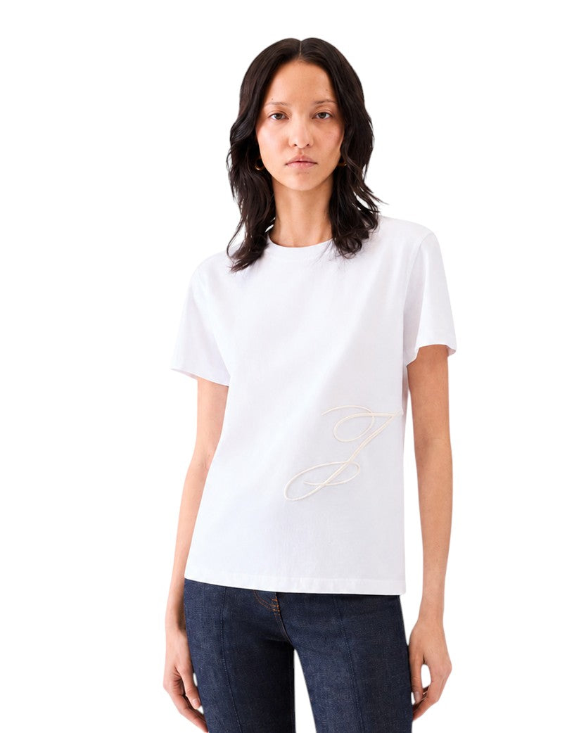 Jacquemus The J Short-Sleeve T-Shirt White