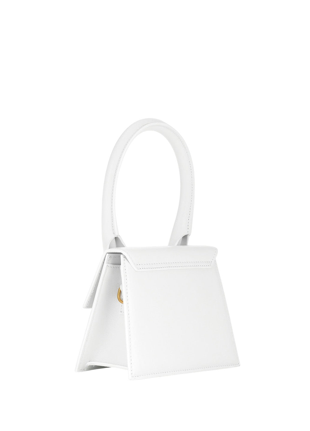 Jacquemus Le Chiquito Medium leather bag White