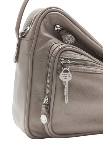 Acne Studios Camero Camera Shoulder Bag Taupe Beige