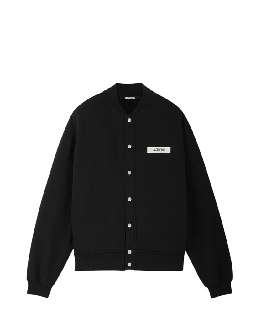 Jacquemus The Gros Grain Cardigan Black