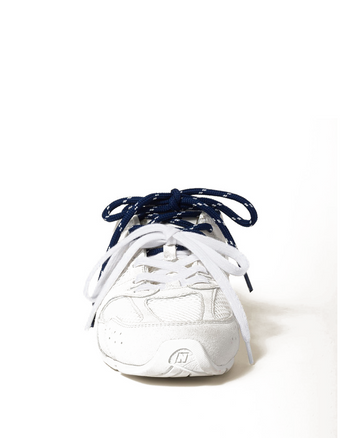 New Balance x Miu Miu 530 SL Suede And Mesh Sneakers White