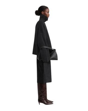 Toteme Wool-blend Rib Knit Black