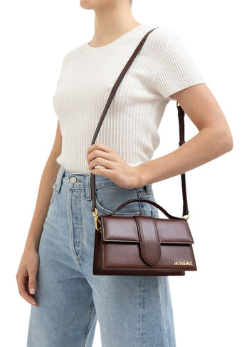 Jacquemus Le Bambino Grand Dark Brown