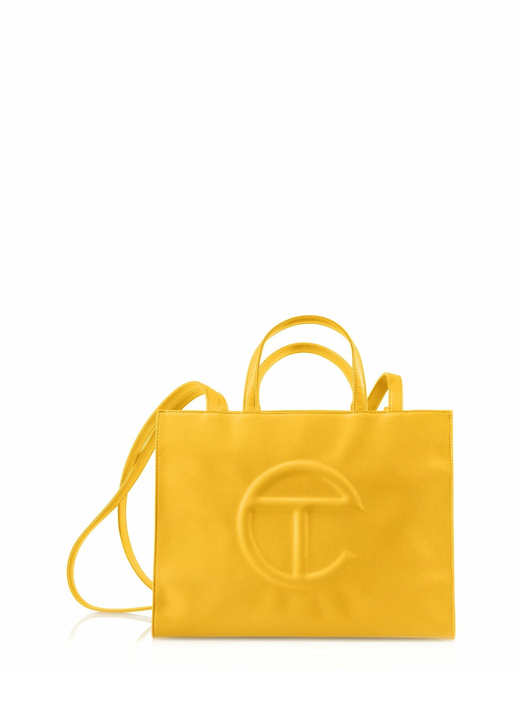 Telfar Medium Shopping Bag Yellow