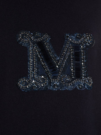 Max Mara Oversized Wool and Cashmere Jumper Ultramarine