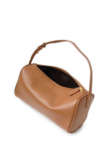 The Row 90's Bag in Leather Brown