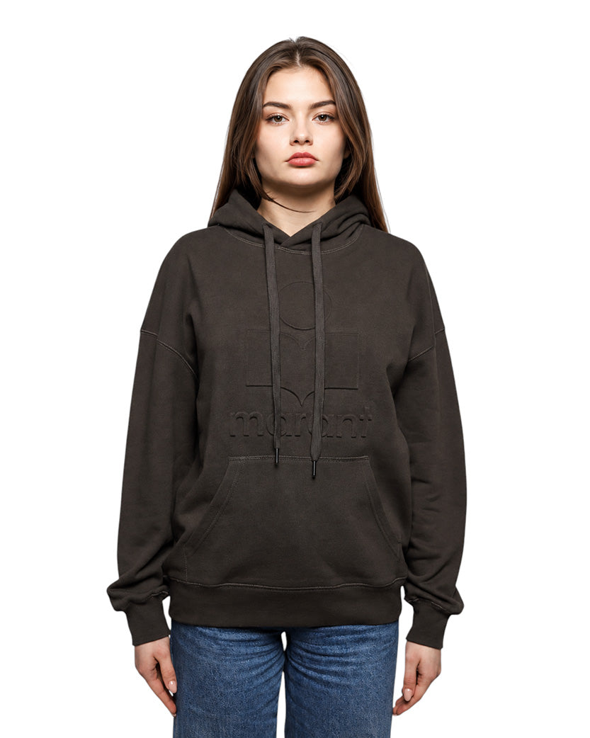Isabel Marant Mobyli Hoodie Embossed Black
