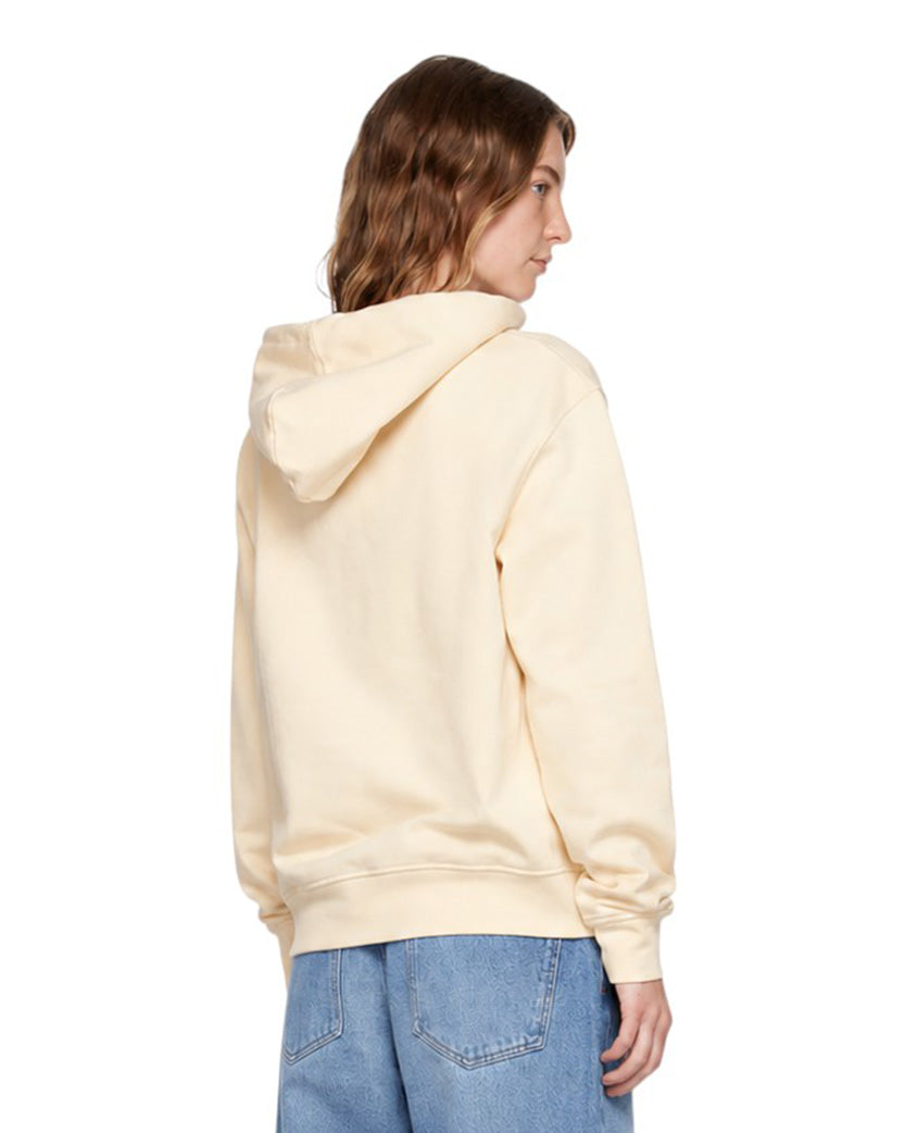 Jacquemus Embroidered Logo Hoodie Beige